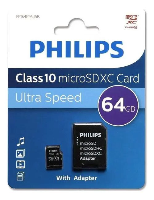 TARJETA MICRO SD 64GB C10 ULTRA VELOCIDAD PARA DISPOSITIVOS - 4