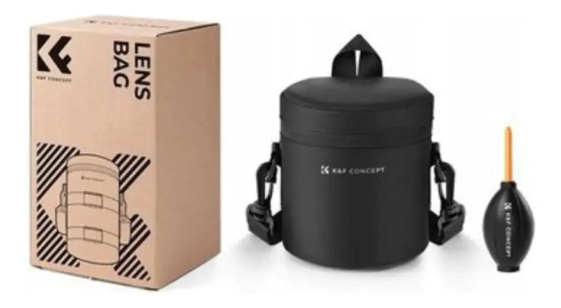 ESTUCHE ACOLCHADO COMPACTO PARA LENTES DE CAMARA TALLA S - 5