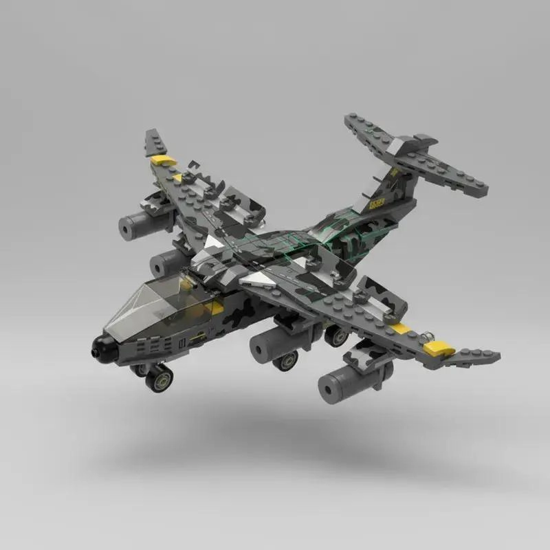 JUEGO DE CONSTRUCCION AVION Y ROBOT ARMABLE 549 PIEZAS - 4