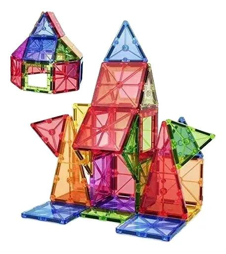 SET DE 28 BLOQUES MAGNE TICOS PARA CONSTRUCCION CREATIVA - 3