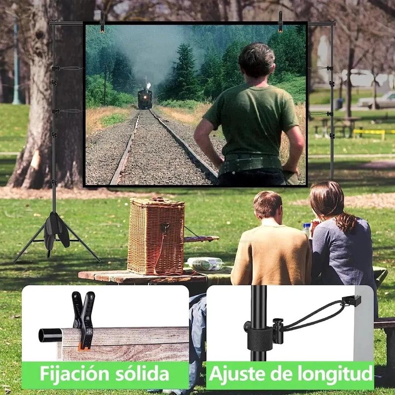 SOPORTE DE FONDO FOTOGRAFICO AJUSTABLE 2X3 METROS - 8