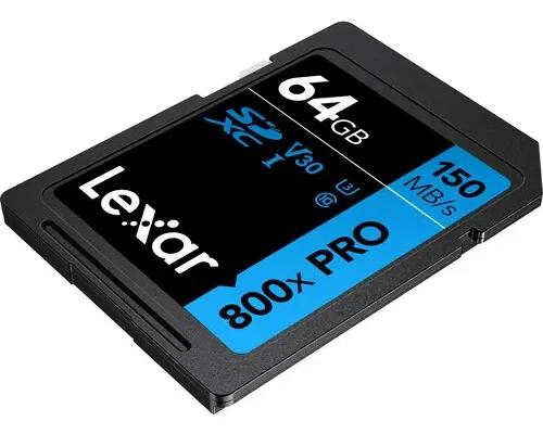 TARJETA DE MEMORIA SDXC 64 GB 150 MB/S UHS-I V30 PRO - 1