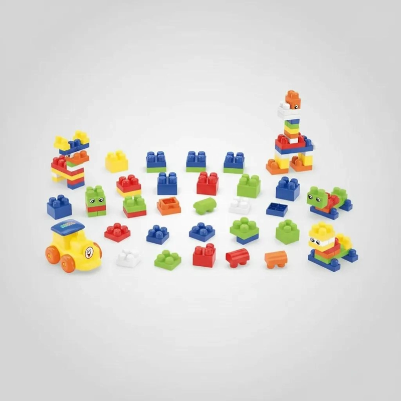 JUEGO DE BLOQUES DE CONSTRUCCION DIDACTICO 80 PIEZAS - 3