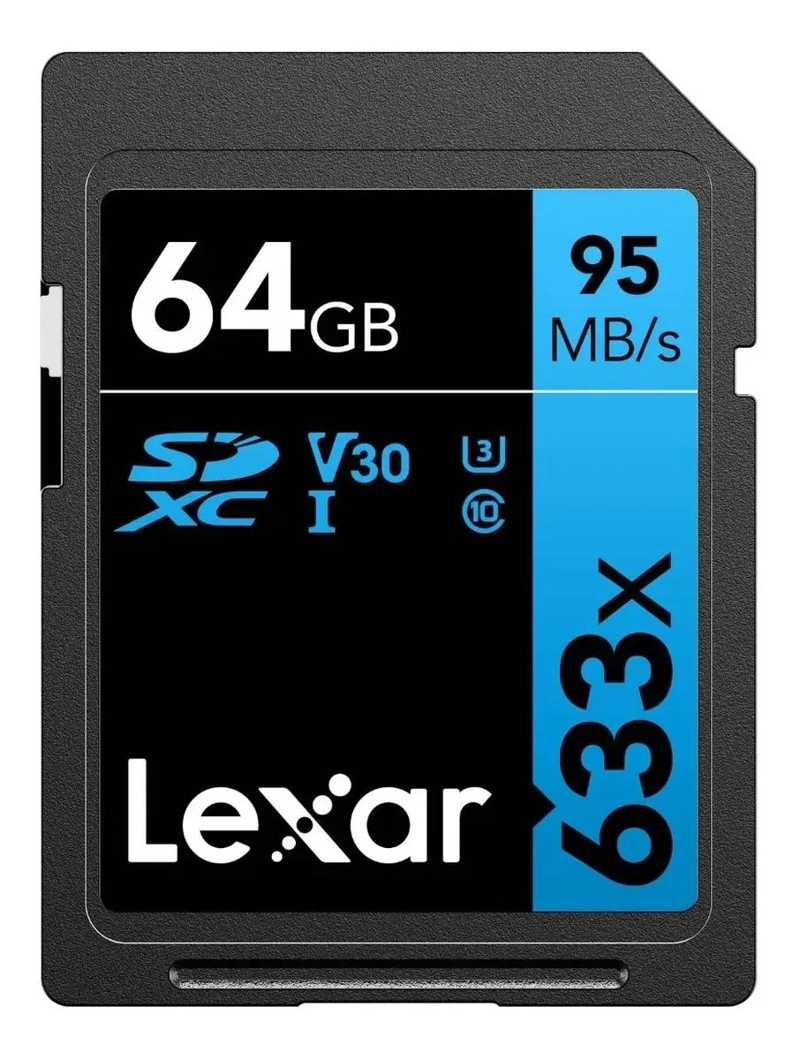 TARJETA DE MEMORIA SDXC UHS-I 64GB PARA CAPTURA 4K - 1