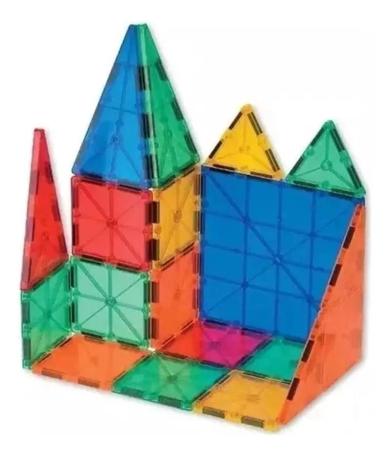 JUEGO DE BLOQUES MAGNE TICOS 32 PIEZAS PARA CONSTRUCCION CREATIVA - 1