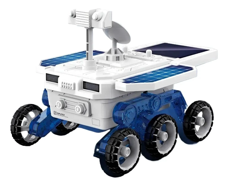 JUEGO DE JUGUETE CIENTIFICO DE COCHE SOLAR ARMABLE - 1