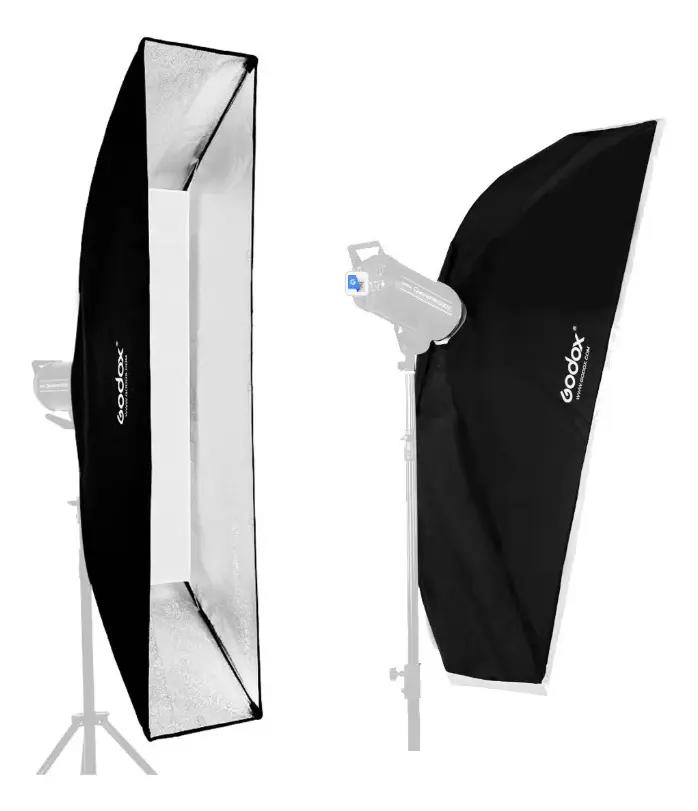 SOFTBOX RECTANGULAR 35X160 CM CON GRID PARA FOTOGRAFIA PROFESIONAL - 10