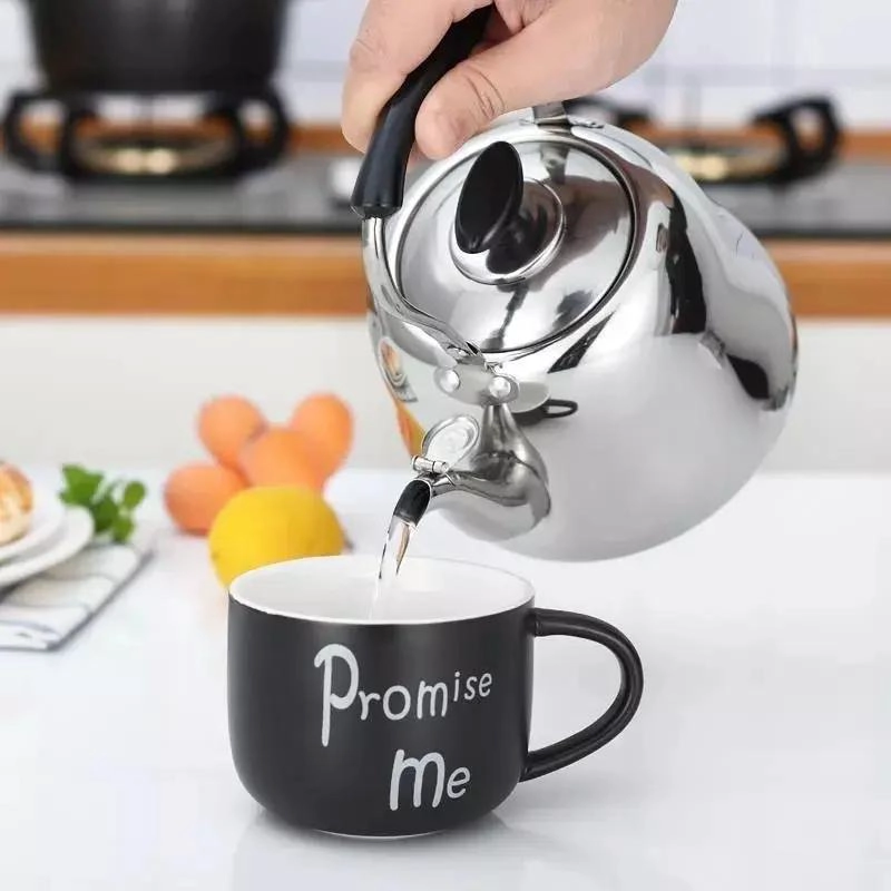 TETERA DE ACERO INOXIDABLE 3 LITROS PARA INFUSIONES Y CAFE - 5