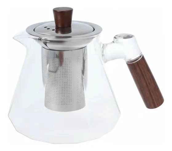 TETERA DE VIDRIO BOROSILICATO CON INFUSOR DE ACERO INOXIDABLE - 2
