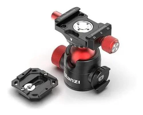 CABEZAL DE BOLA 360° PARA TRIPIE  Y CAMARA CELULAR - 2