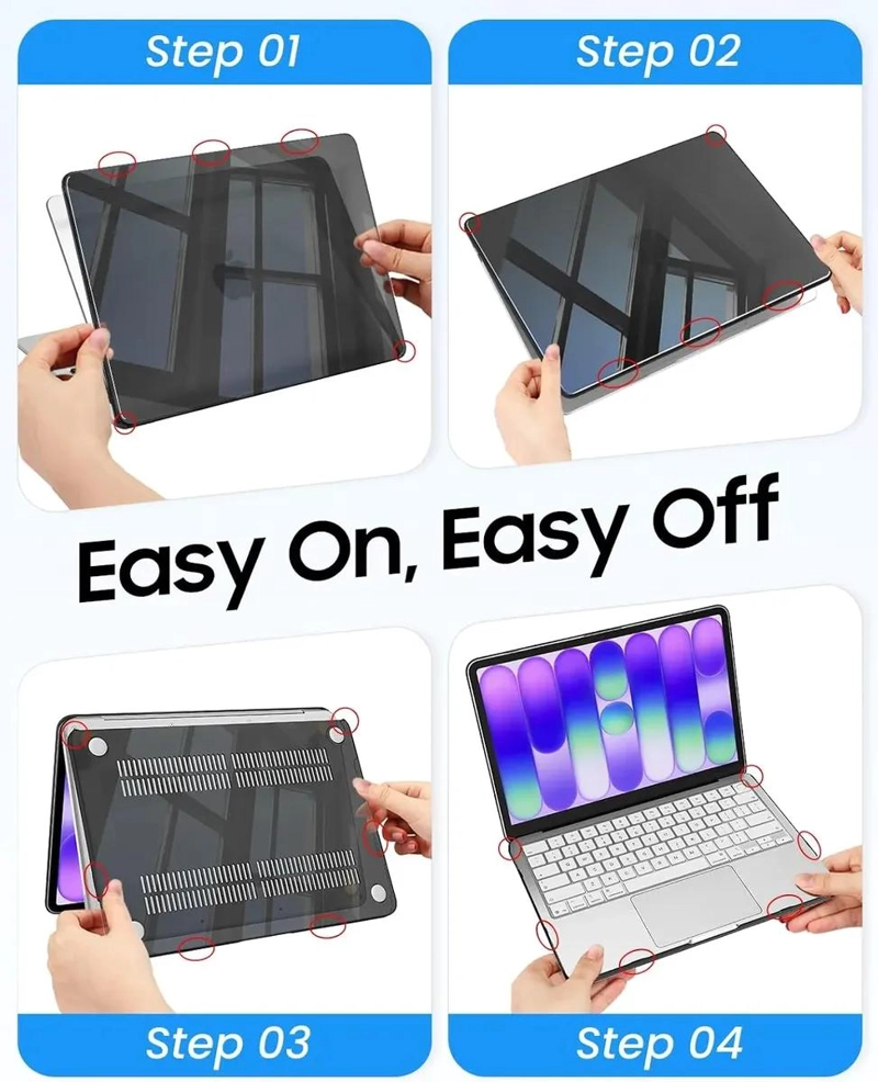 FUNDA PROTECTORA RIGIDA ULTRA DELGADO PARA MACBOOK NEO - 5