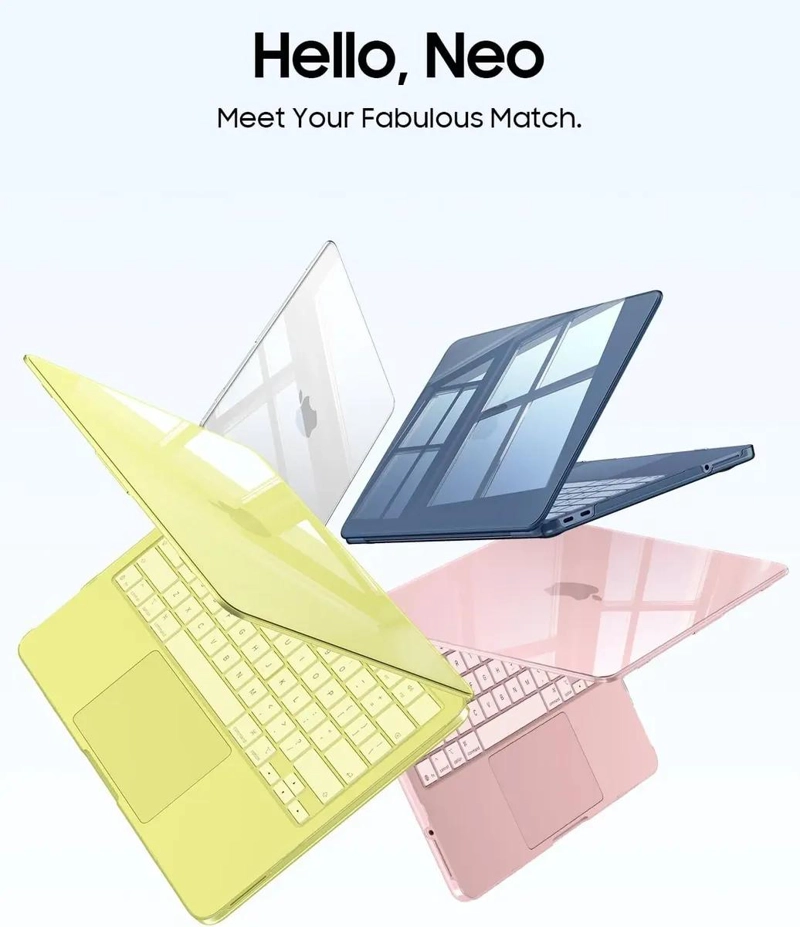 FUNDA PROTECTORA RIGIDA ULTRA DELGADO PARA MACBOOK NEO - 7