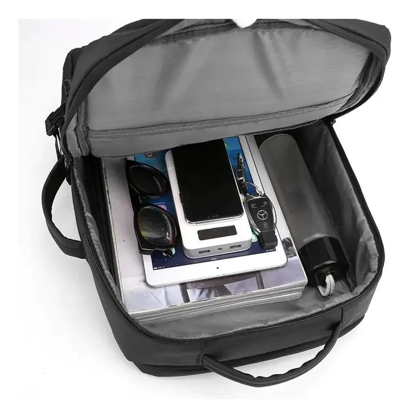 MOCHILA IMPERMEABLE DE 35 LITROS CON PUERTO USB INTEGRADO - 7