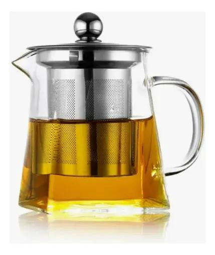 TETERA DE VIDRIO RESISTENTE AL FUEGO CON INFUSOR DE 950ML - 3