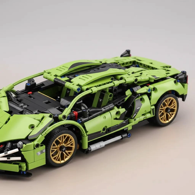 BLOQUES Y FIGURAS PARA CONSTRUCCION CREATIVA DE AUTOS - 1