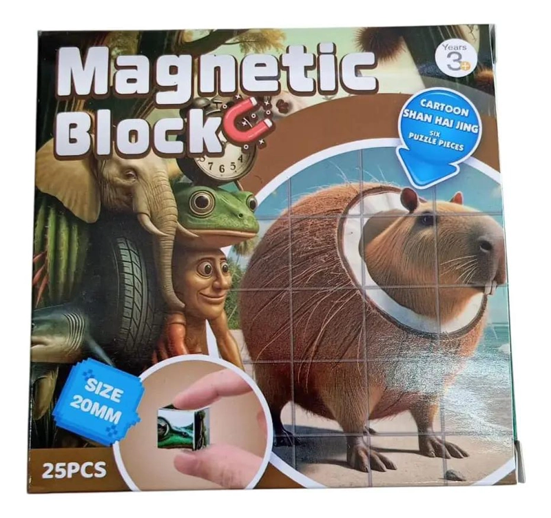 PACK DE 75 BLOQUES MAGNE TICOS PARA DESARROLLAR CREATIVIDAD - 2