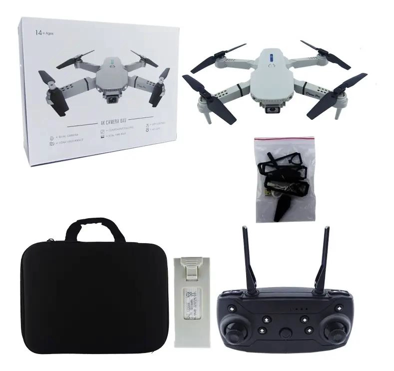 DRONE CON DOBLE CAMARA 4K Y CONEXION WIFI PARA SMARTPHONE - 2