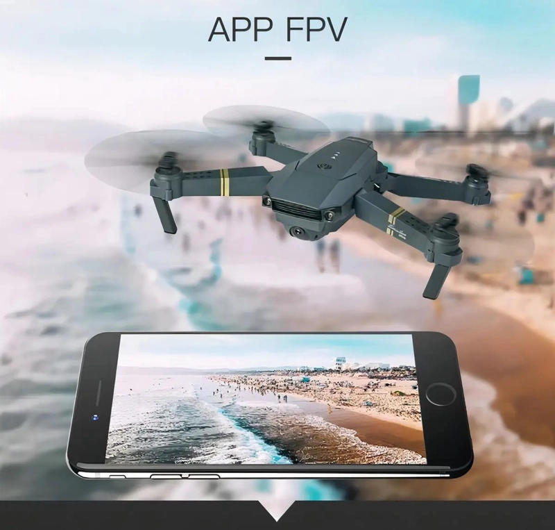 DRON PLEGABLE CON CAMARA DUAL 4K Y CONEXION WIFI - 8