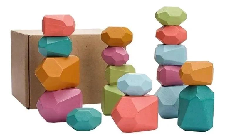PIEDRAS DE ARMADO MONTESSORI PARA FOMENTAR LA CREATIVIDAD INFANTIL - 1