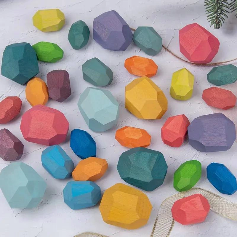 PIEDRAS DE ARMADO MONTESSORI PARA FOMENTAR LA CREATIVIDAD INFANTIL - 2