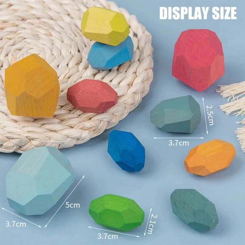 PIEDRAS DE ARMADO MONTESSORI PARA FOMENTAR LA CREATIVIDAD INFANTIL - 3