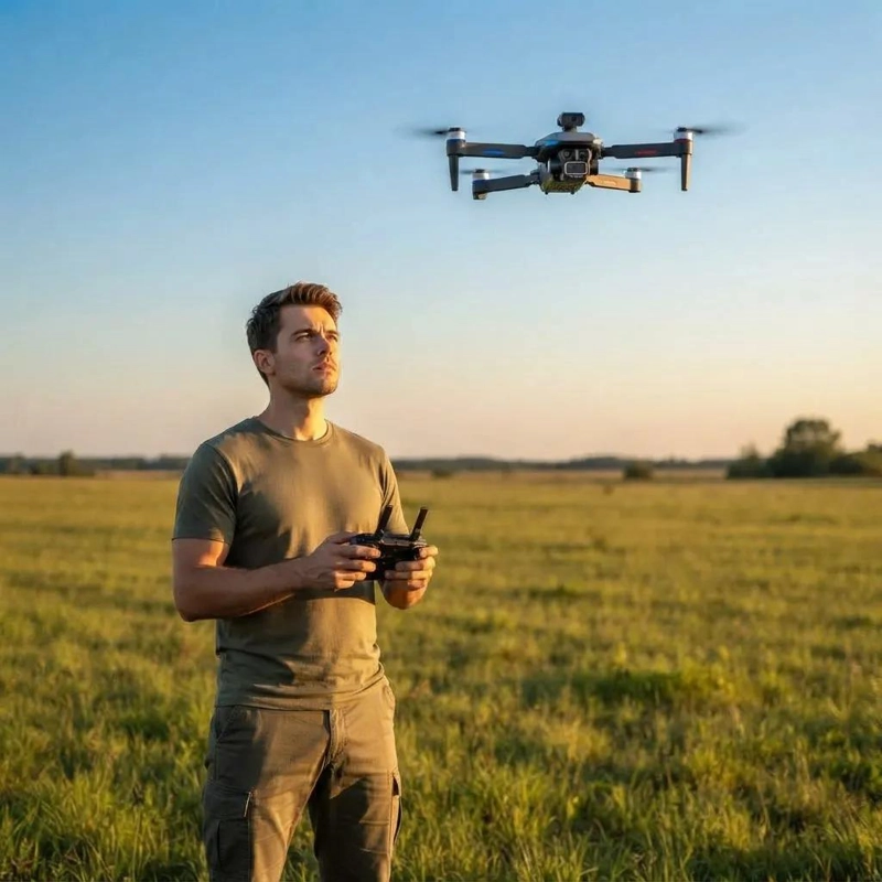 DRON PLEGABLE L23 CON CAMARA HD Y MOTORES EFICIENTES - 5