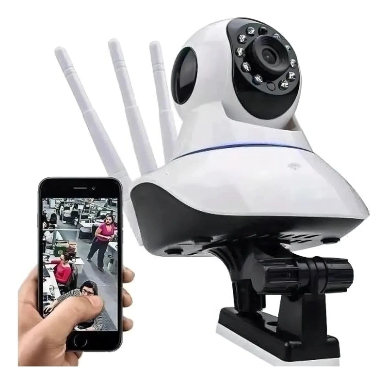 CAMARA DE SEGURIDAD IP DOMO 2MP CON VISION NOCTURNA - 1