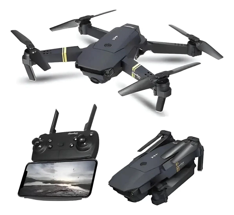 DRONE 4K CON DOBLE CAMARA Y CONEXION WIFI PARA FOTOGRAFIA AE REA - 1