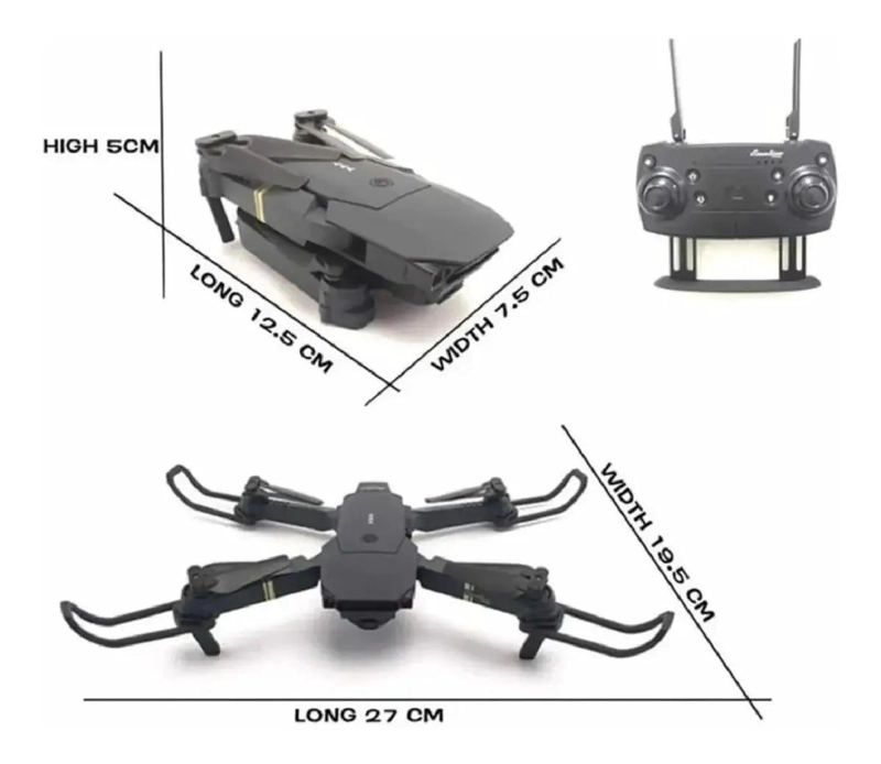 DRON PROFESIONAL 4K CON CAMARA DUAL Y CONECTIVIDAD WIFI - 7