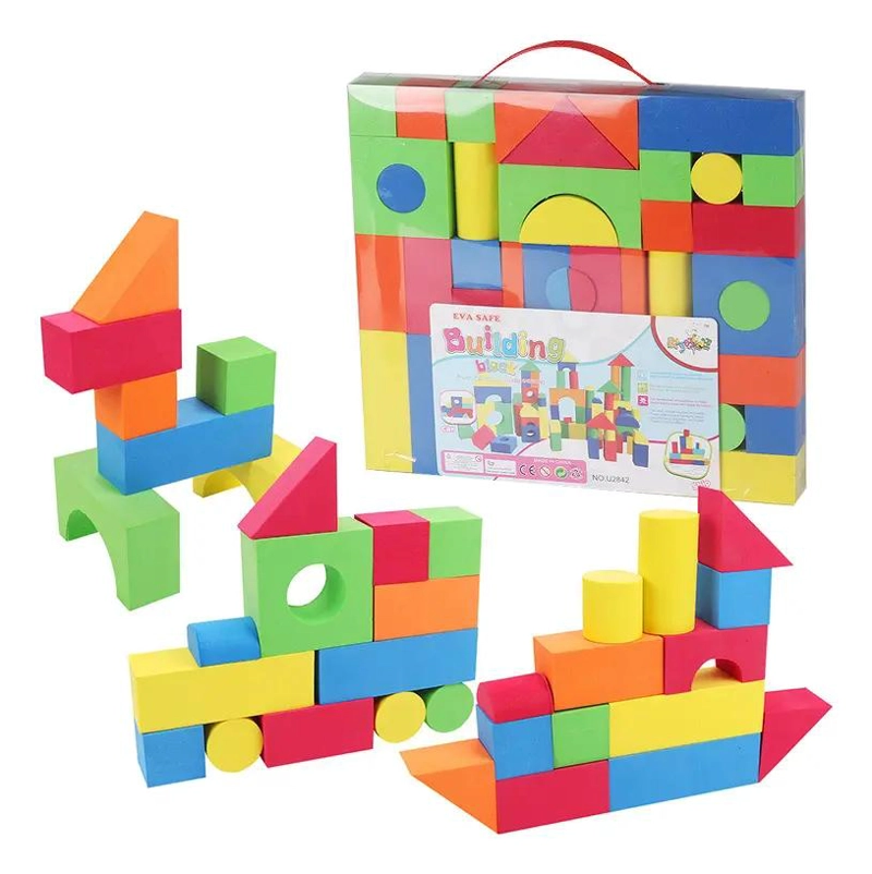 JUEGO DE BLOQUES DE ESPUMA PARA NIÑOS 46 PIEZAS - 5