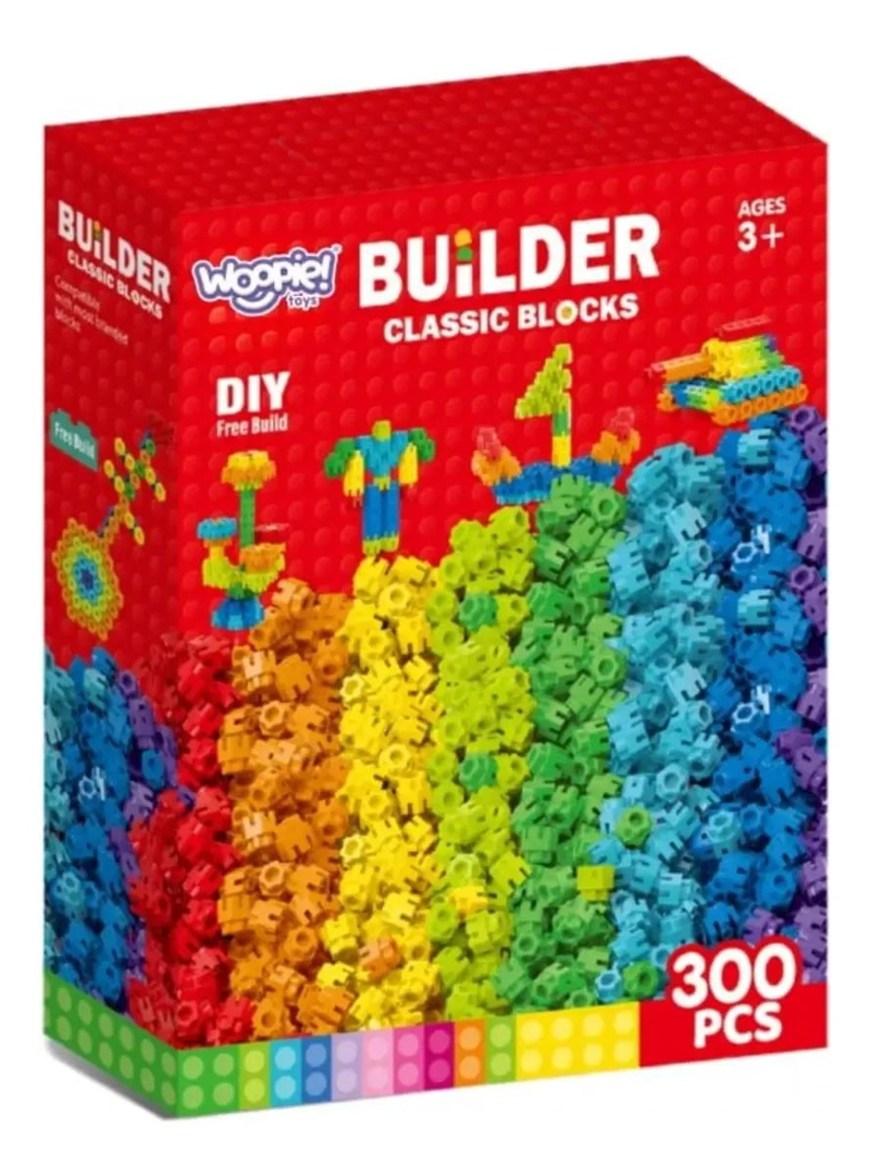 JUEGO DE CONECTORES HEXAGONALES PARA CONSTRUCCION 300 PIEZAS - 2