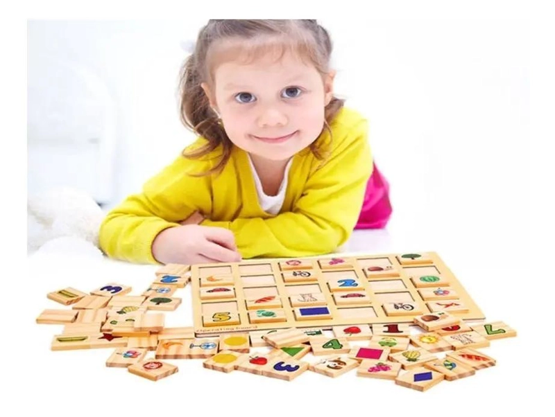 JUEGO DE MEMORIA DIDACTICO DE MADERA PARA NIÑOS Y ADULTOS - 4