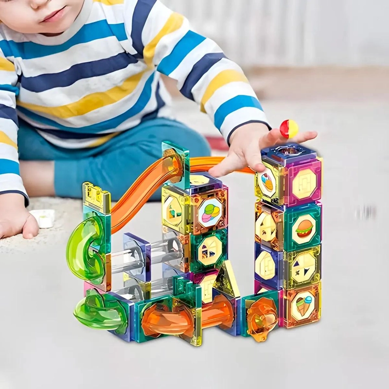 BLOQUES MAGNE TICOS DE CONSTRUCCION PARA NIÑOS 94 PIEZAS - 3