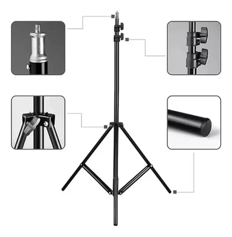 SOPORTE PLEGABLE PARA FLASH DE FOTOGRAFIA 2.0 M - 3