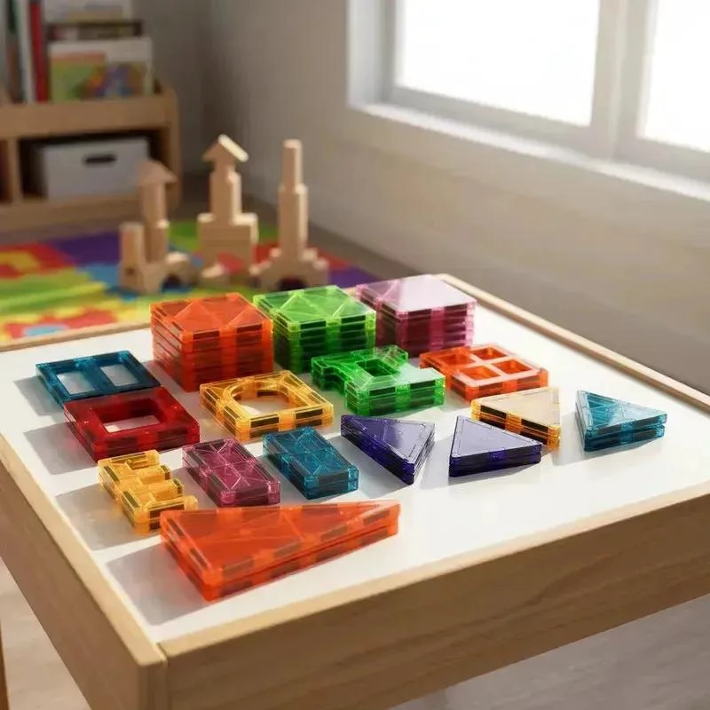BLOQUES MAGNE TICOS 3D JUEGO DE CONSTRUCCION 60 PIEZAS - 2