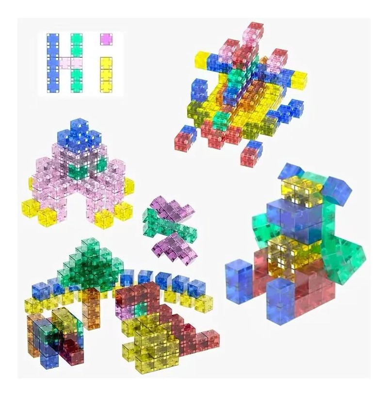 BLOQUES MAGNE TICOS DIDACTICOS PARA CONSTRUCCION 72 PIEZAS - 1