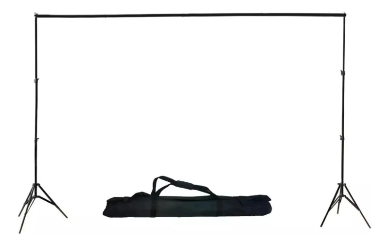 SOPORTE AJUSTABLE PARA TELON FOTOGRAFICO CHROMA KEY - 6