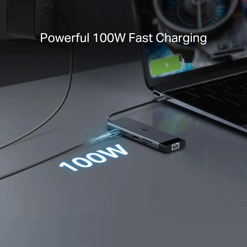 HUB MULTIPUERTO USB TIPO C 9 EN 1 PARA CONEXIONES RAPIDAS - 6
