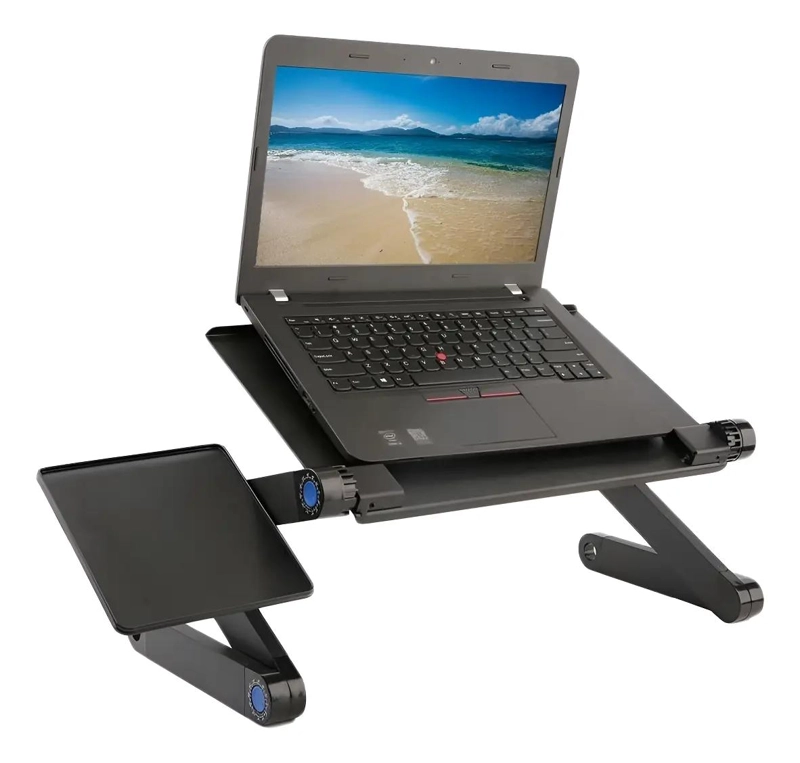 MESA PORTATIL PLEGABLE PARA LAPTOP CON VENTILADOR USB - 1