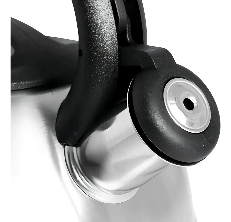 TETERA DE ACERO INOXIDABLE CON SILBATO 3,6 LITROS - 2