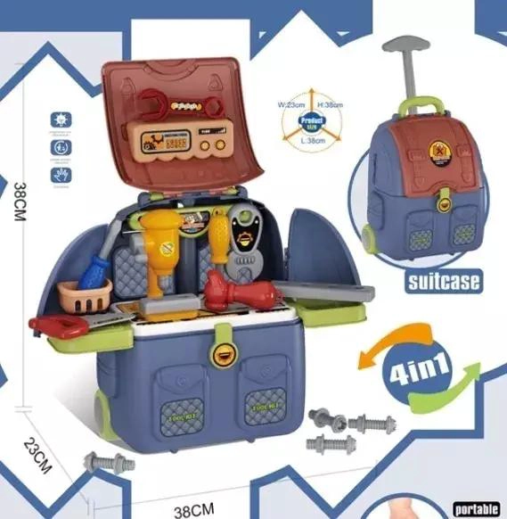 MOCHILA DIDACTICA 4 EN 1 PARA NIÑOS CON ACCESORIOS - 6