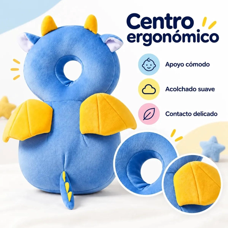 ALMOHADILLA PROTECTORA INFANTIL DISEÑO ANIMAL ACOLCHADA - 7