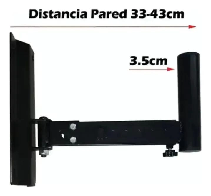 SOPORTE DE PARED PARA ALTAVOCES DE ACERO RESISTENTE - 2