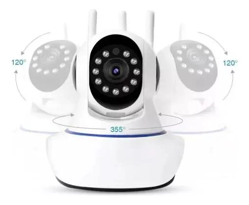 CAMARA DE SEGURIDAD IP 360 INFRARROJA CON SENSOR Y ANTENAS - 5