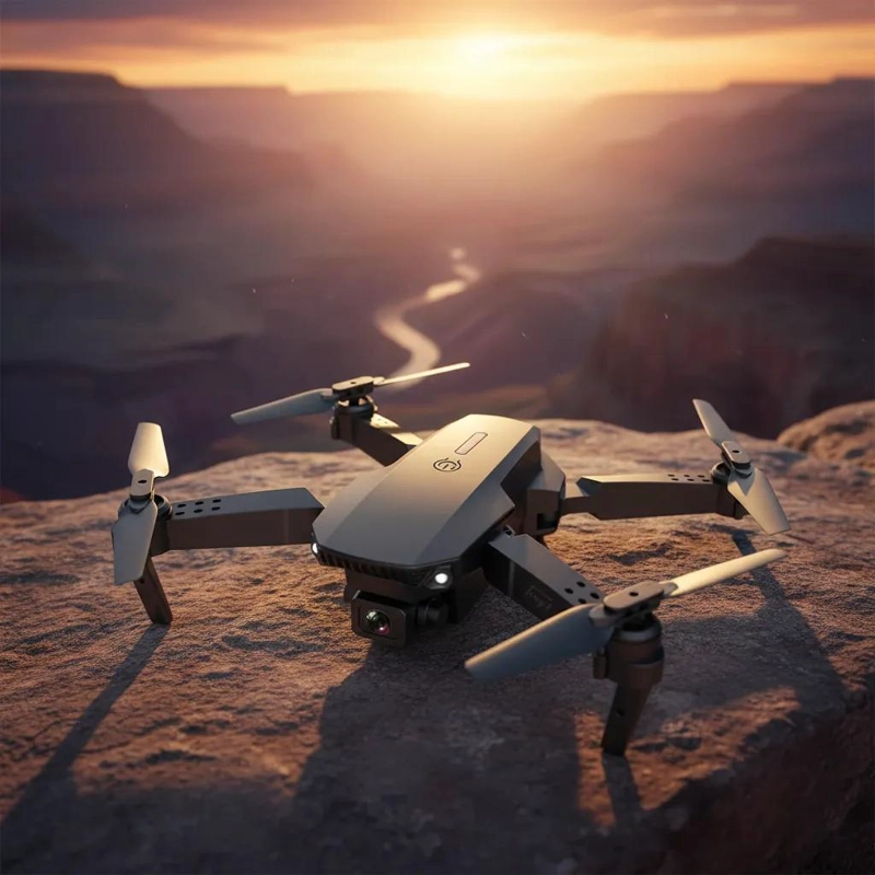 DRON MINI CON DOBLE CAMARA 4K Y CONECTIVIDAD WI-FI - 2