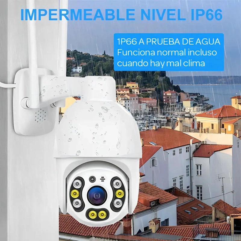 CAMARA DE SEGURIDAD INALAMBRICA PARA VIGILANCIA INTERIOR Y EXTERIOR - 2
