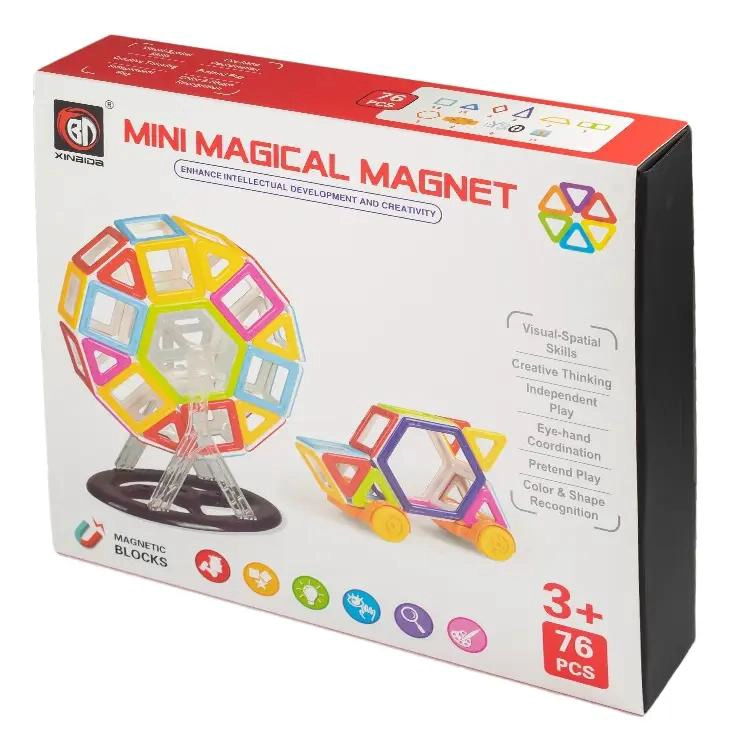 IMANES MAGNE TICOS DE COLORES PARA NIÑOS Y NIÑAS - 2