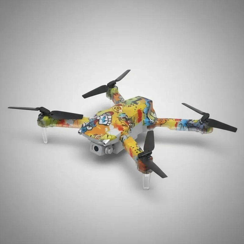 MINI DRONE 4K CON CAMARA MULTICOLOR Y CONTROL REMOTO - 2
