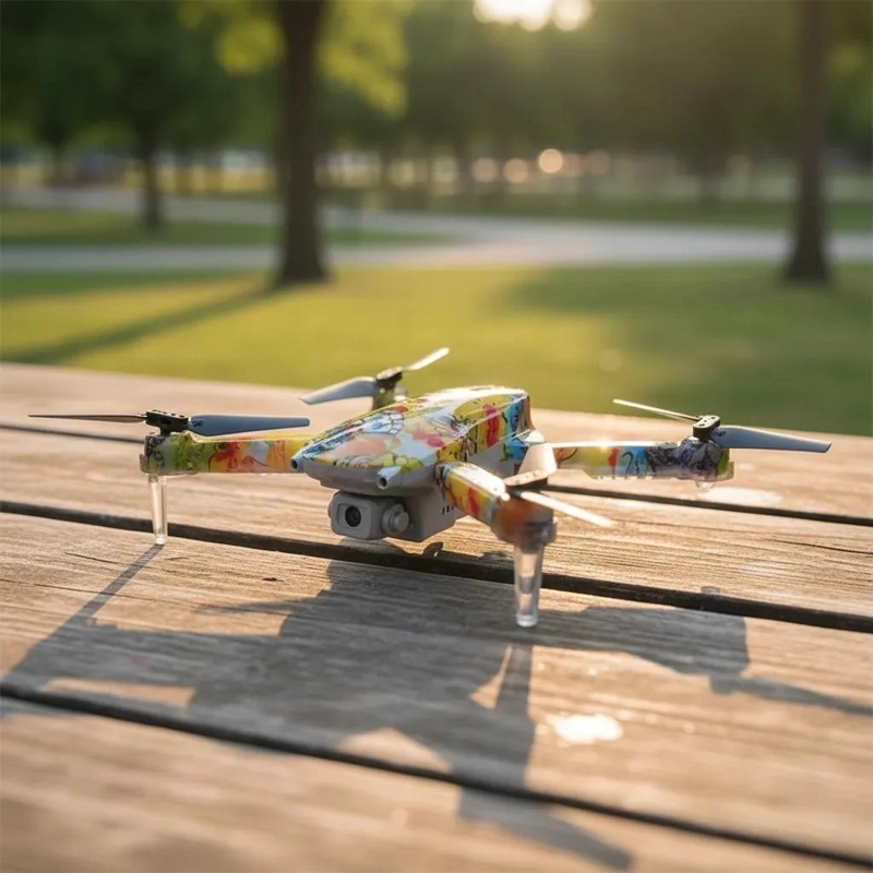 MINI DRONE 4K CON CAMARA MULTICOLOR Y CONTROL REMOTO - 5