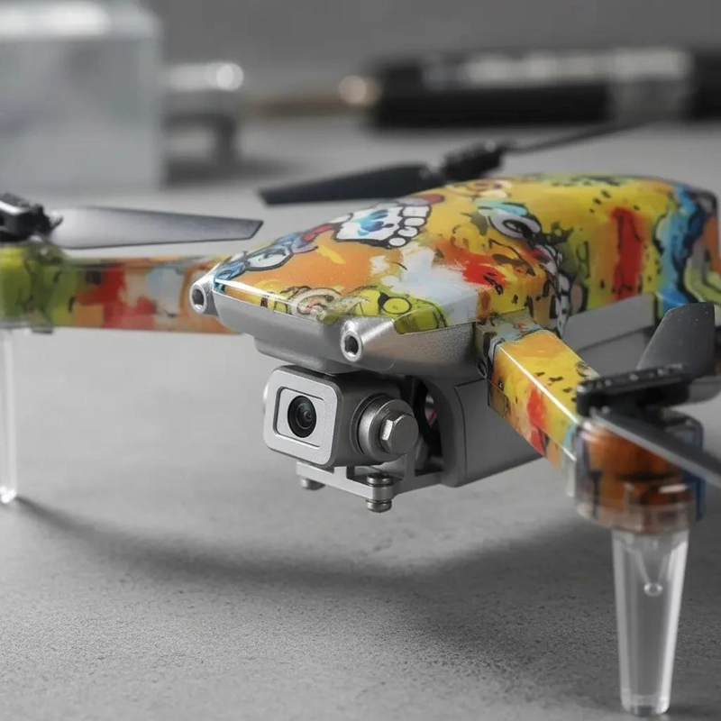 MINI DRONE 4K CON CAMARA MULTICOLOR Y CONTROL REMOTO - 6